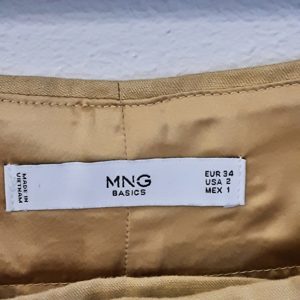 Mango 100% Linen Trousers - Picture 4 of 6